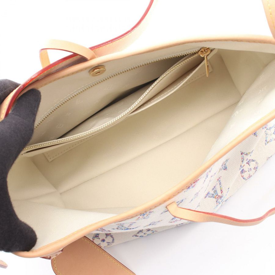 路易威登 Carryall NM PM 單肩包 M24707 Monogram 提花皮革二手-2