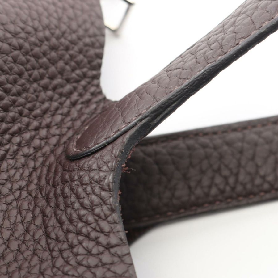 愛馬仕 Picotin Lock PM 手提包 Z Taurillon Clemence Rouge sellier 二手 SHW-6