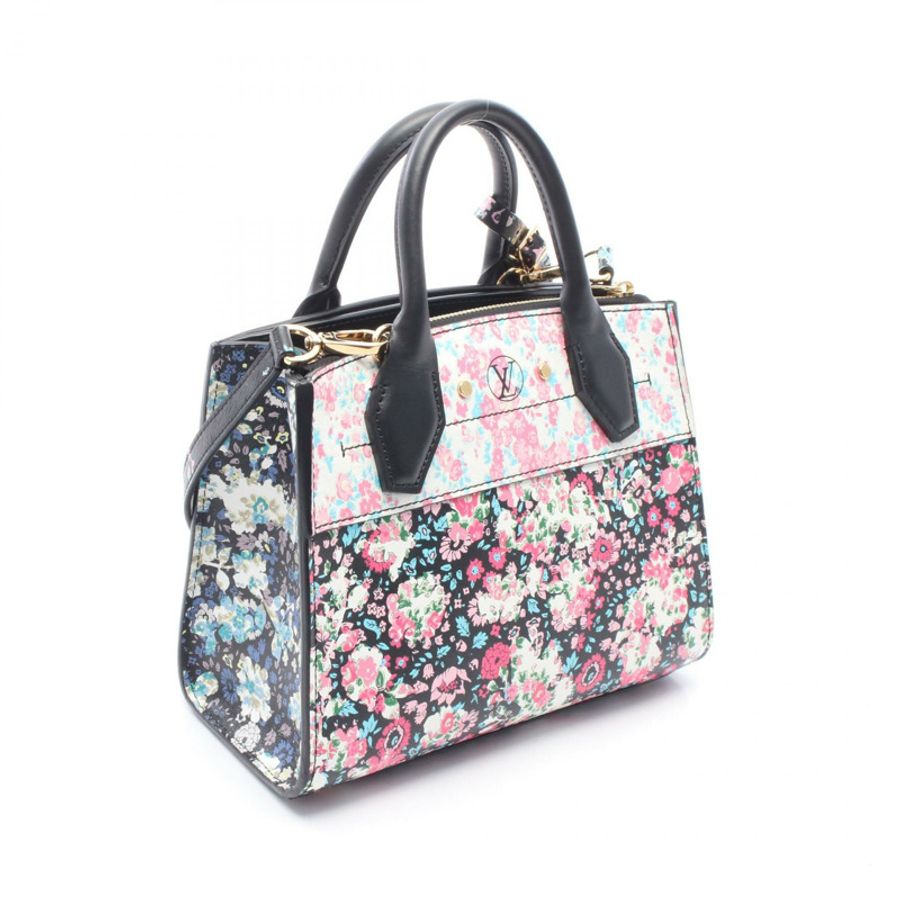 路易威登 City Steamer MINI Liberty Rose 斜背包,真皮材質,二手 LV-1