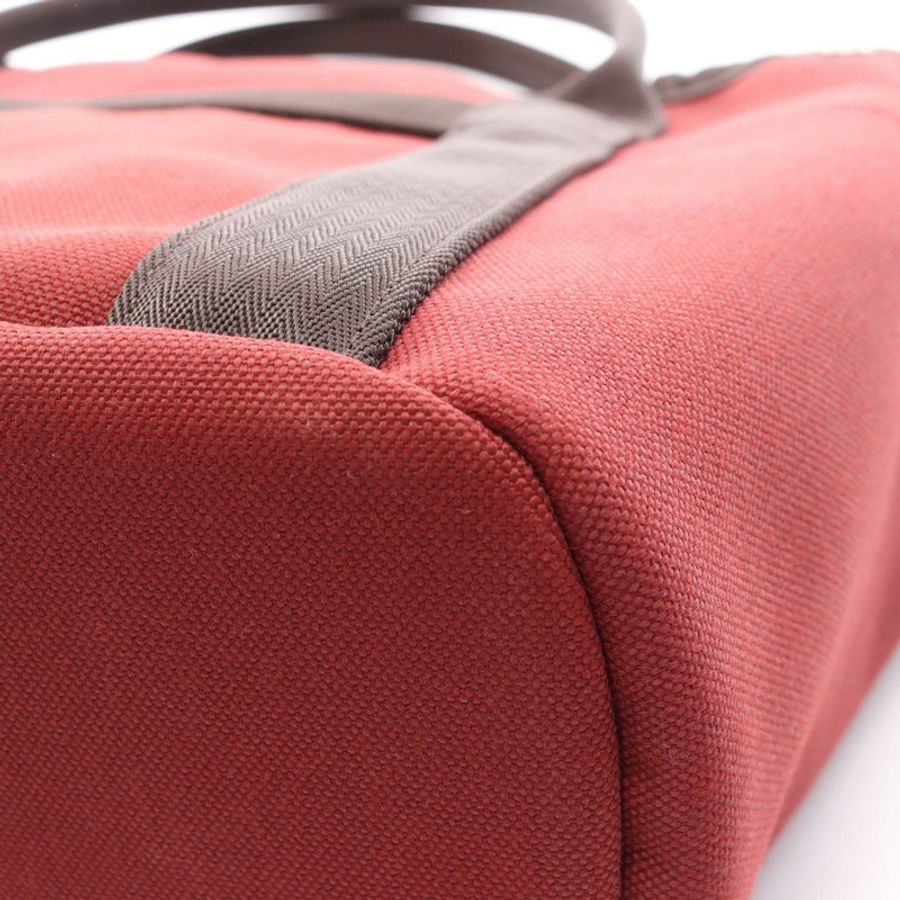 HERMES Sac de Pansage 手提包單肩包 B 068312CK 棉布軍用 V 型 SHW-7