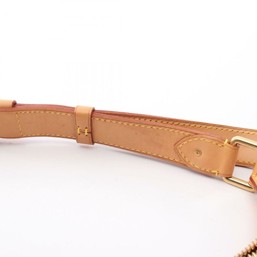 路易威登 Boulogne Monogram Multicolor Blanc 肩背包 M92660 PVC塗層帆布皮革 白色 二手 女士-10
