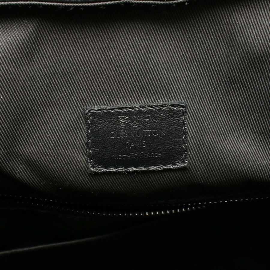路易威登 Christopher MM Monogram Taurillon Clemence 黑色雙肩包 M55699 Taurillon Clemence 皮革-3