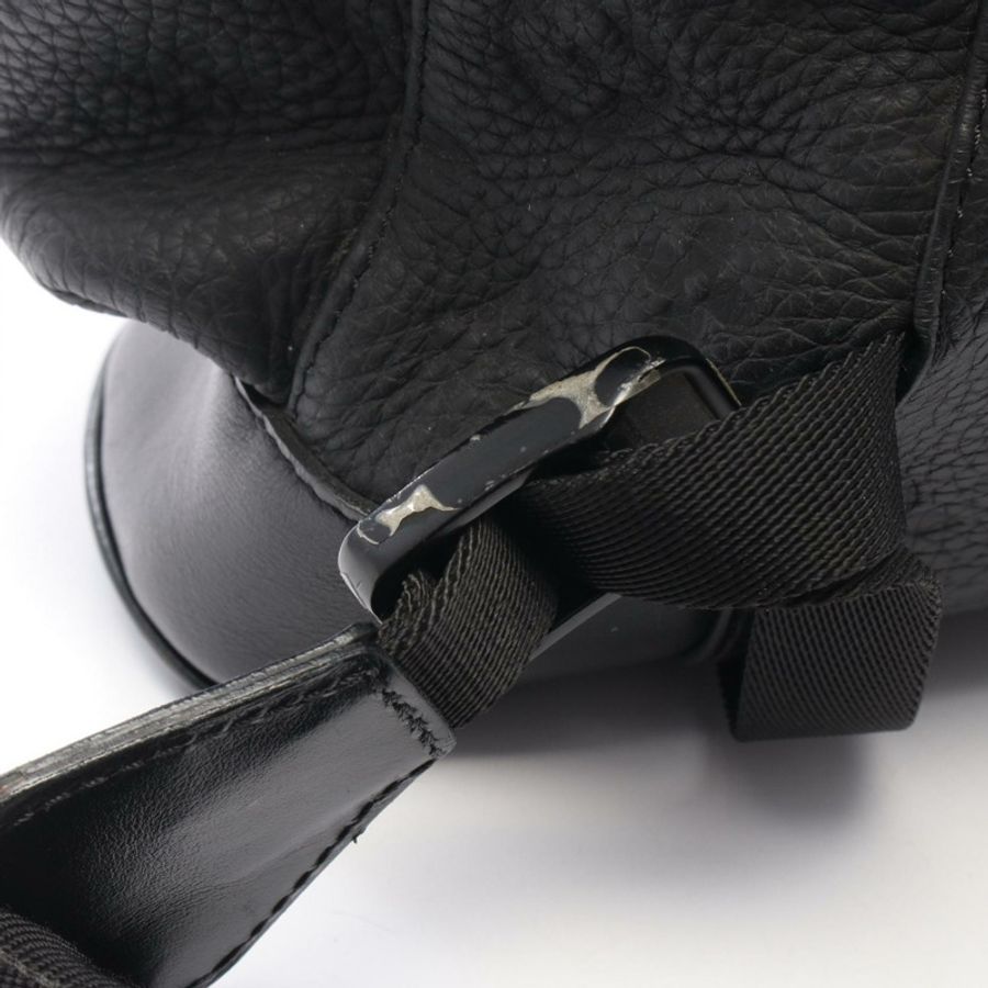 路易威登 Christopher MM Monogram Taurillon Clemence 黑色雙肩包 M55699 Taurillon Clemence 皮革-7