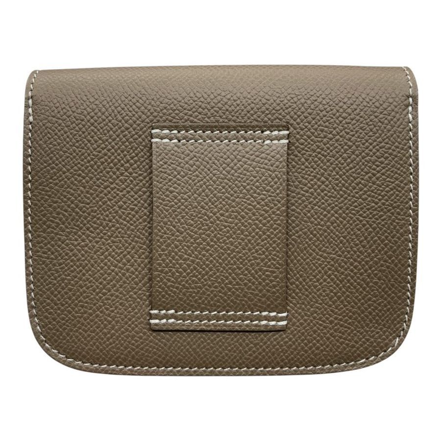 HERMES 愛馬仕 PFEUILLE CONSTANCE SLIM BICO 大象灰 金釦-1