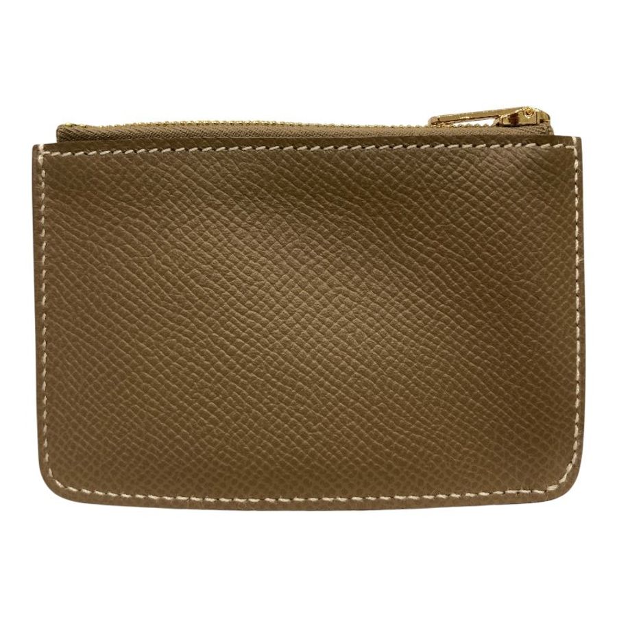 HERMES 愛馬仕 PFEUILLE CONSTANCE SLIM BICO 大象灰 金釦-18