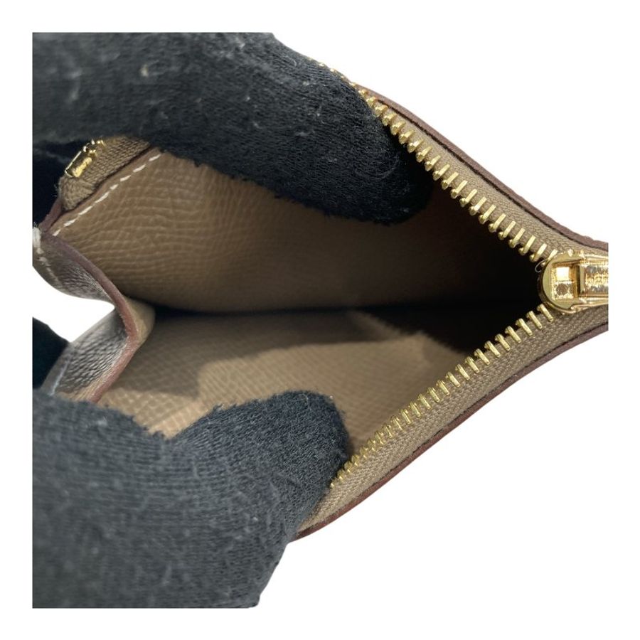 HERMES 愛馬仕 PFEUILLE CONSTANCE SLIM BICO 大象灰 金釦-19
