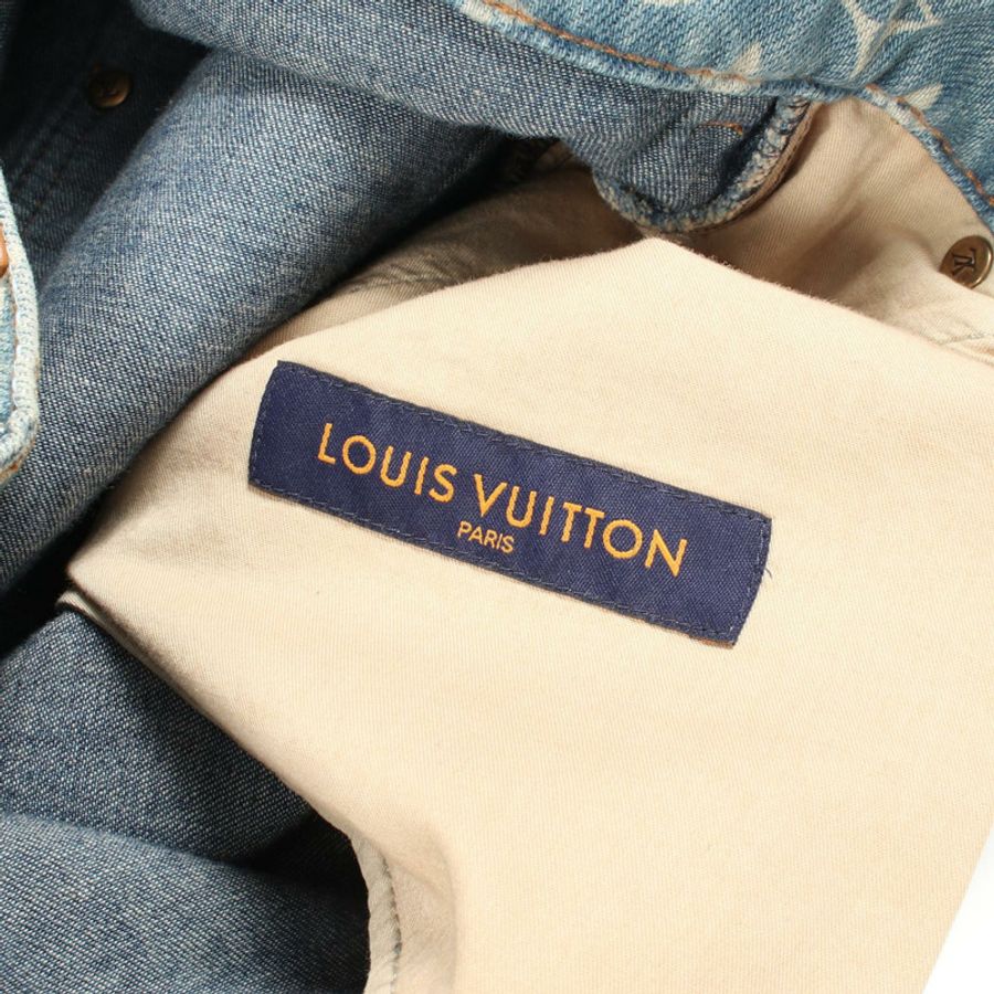 路易威登 (LOUIS VUITTON) 破洞喇叭褲 #30 RM222 JF0 HND90W LV-2