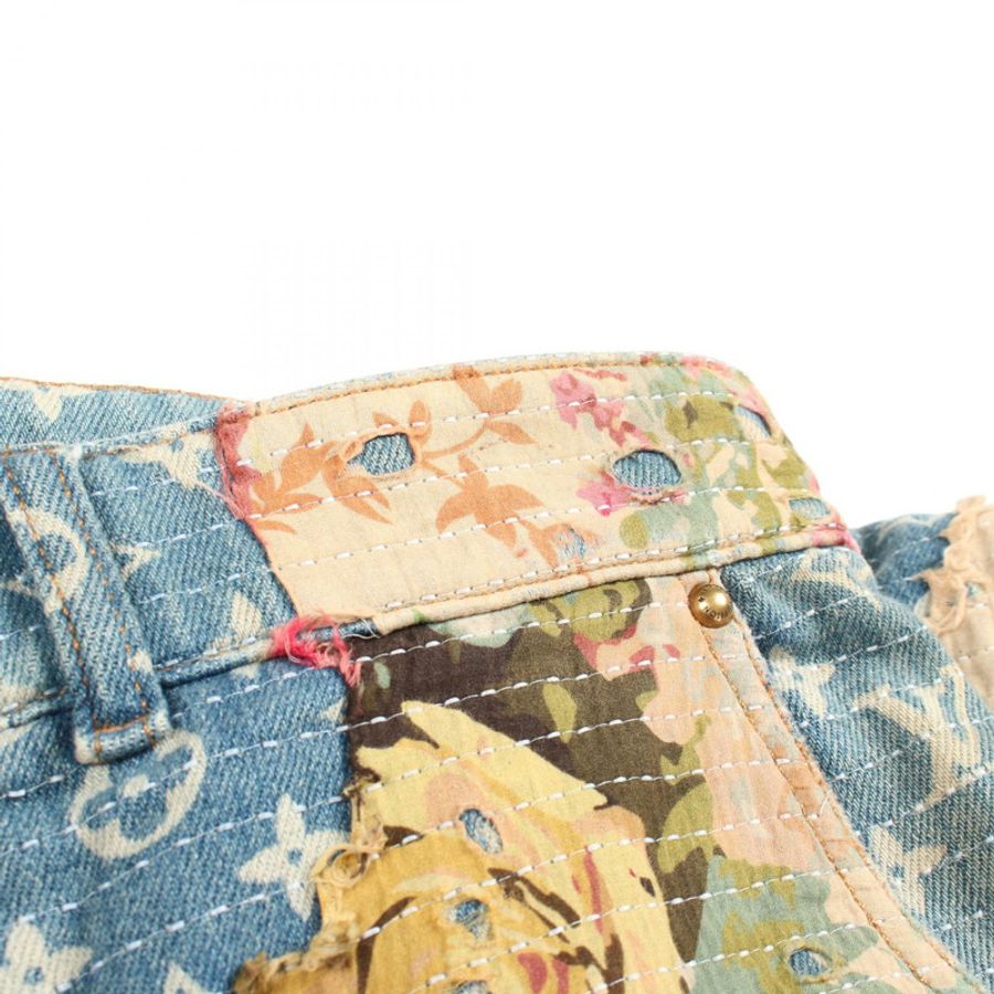 路易威登 (LOUIS VUITTON) 破洞喇叭褲 #30 RM222 JF0 HND90W LV-8