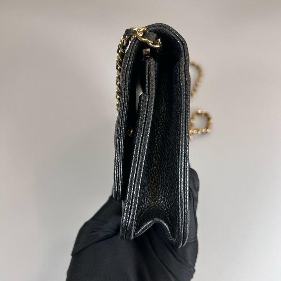 CHANEL WOC包荔枝黑金 AP0250/晶片款-3