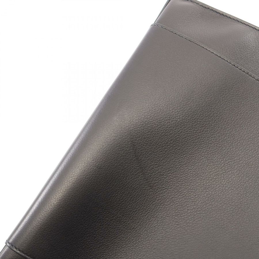 愛馬仕 Cab'H 單肩斜背包 085056CK Evergrain 皮革 黑色 SHW 二手 W-7