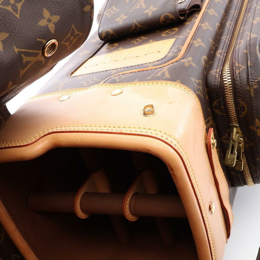 路易威登高爾夫球包/球桿包 M58221 Monogram帆布皮革二手-8