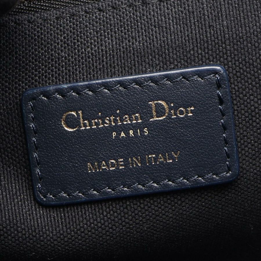 Christian Dior BOOK 小號 Toile de Jouy 反面刺繡斜背托特包-3