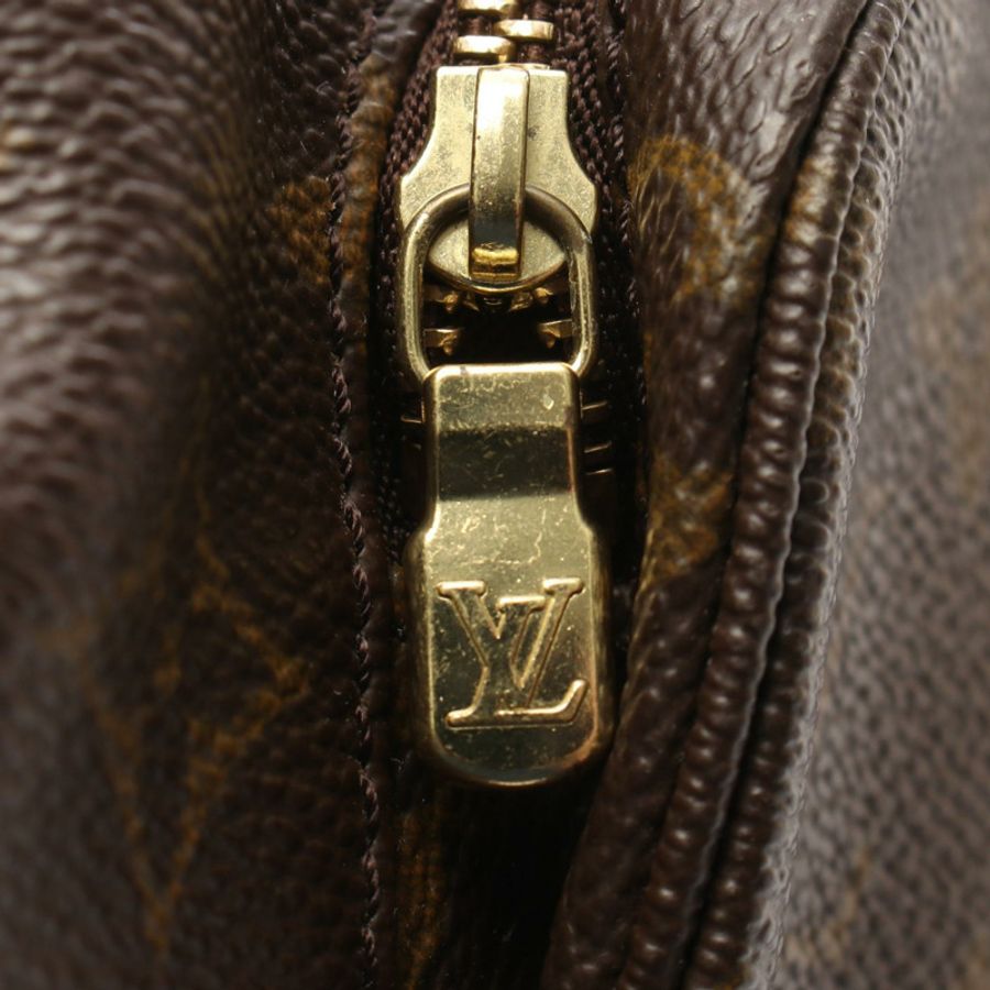 路易威登 Mini Montsouris 雙肩包 M51137 Monogram 棕色皮革-9