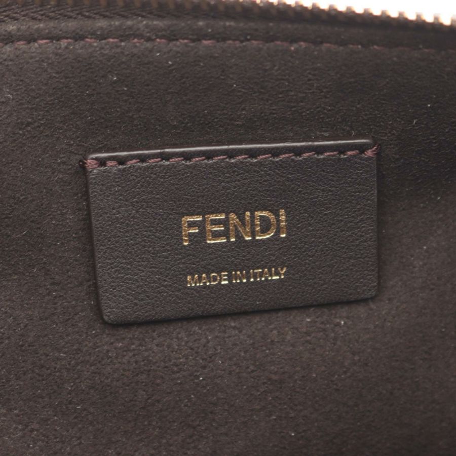FENDI BY THE WAY SOFT MEDIUM Selleria FF 提花斜背包帆布 全新-3