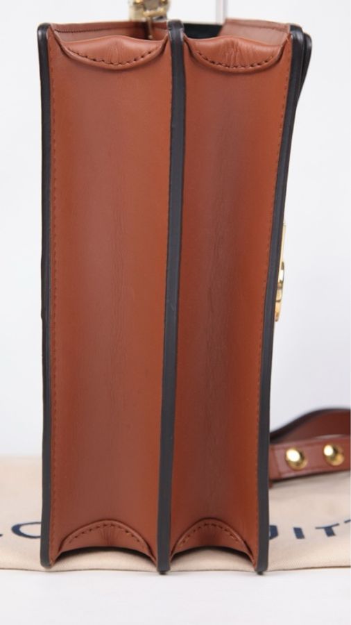 LV Dauphine达芙妮老花中号单肩包-5