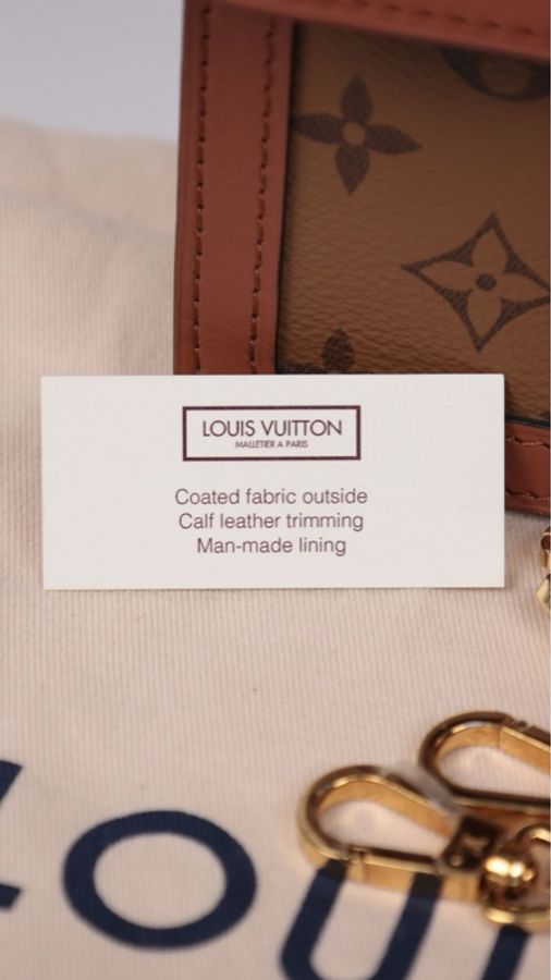 LV Dauphine达芙妮老花中号单肩包-46