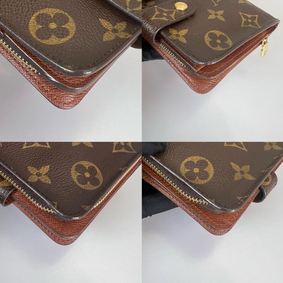 LV M61667 老花釦式短夾-11