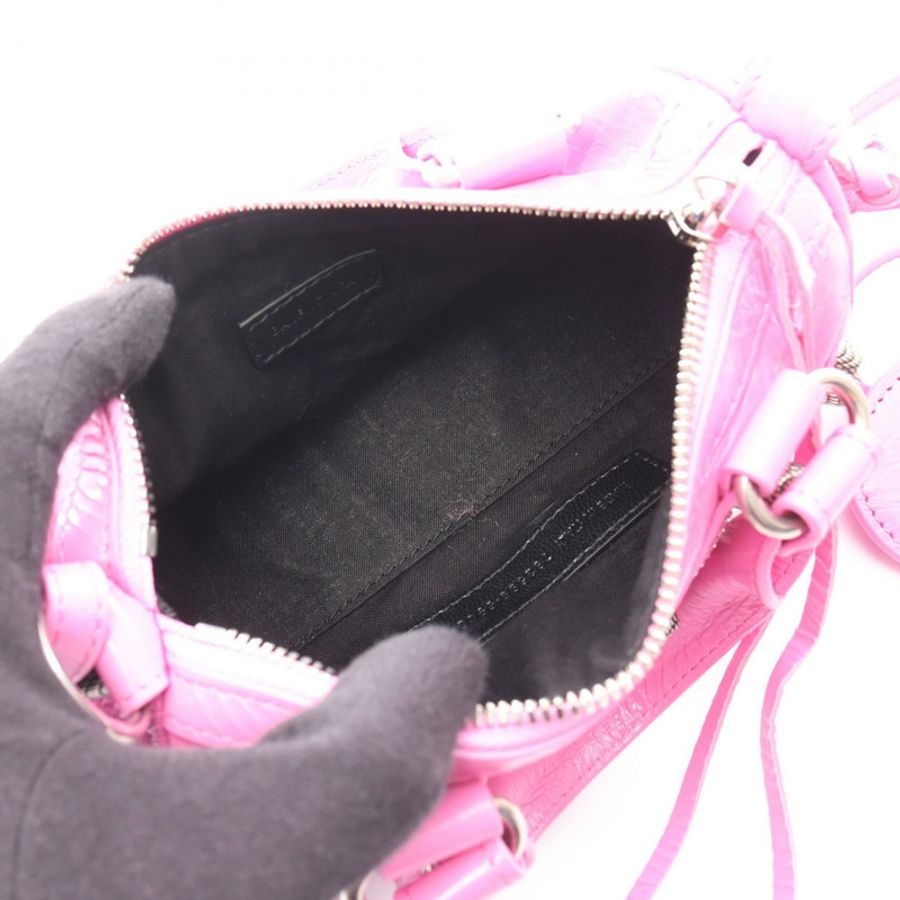 BALENCIAGA Le Cagole Nano Duffel 斜背包 7925992AA6T5908 皮革 粉紅色-2
