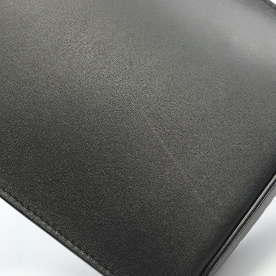 LOEWE Pebble Dice Pocket 單肩包 CPBPR12X021100 黑色皮革 新款 女士-5