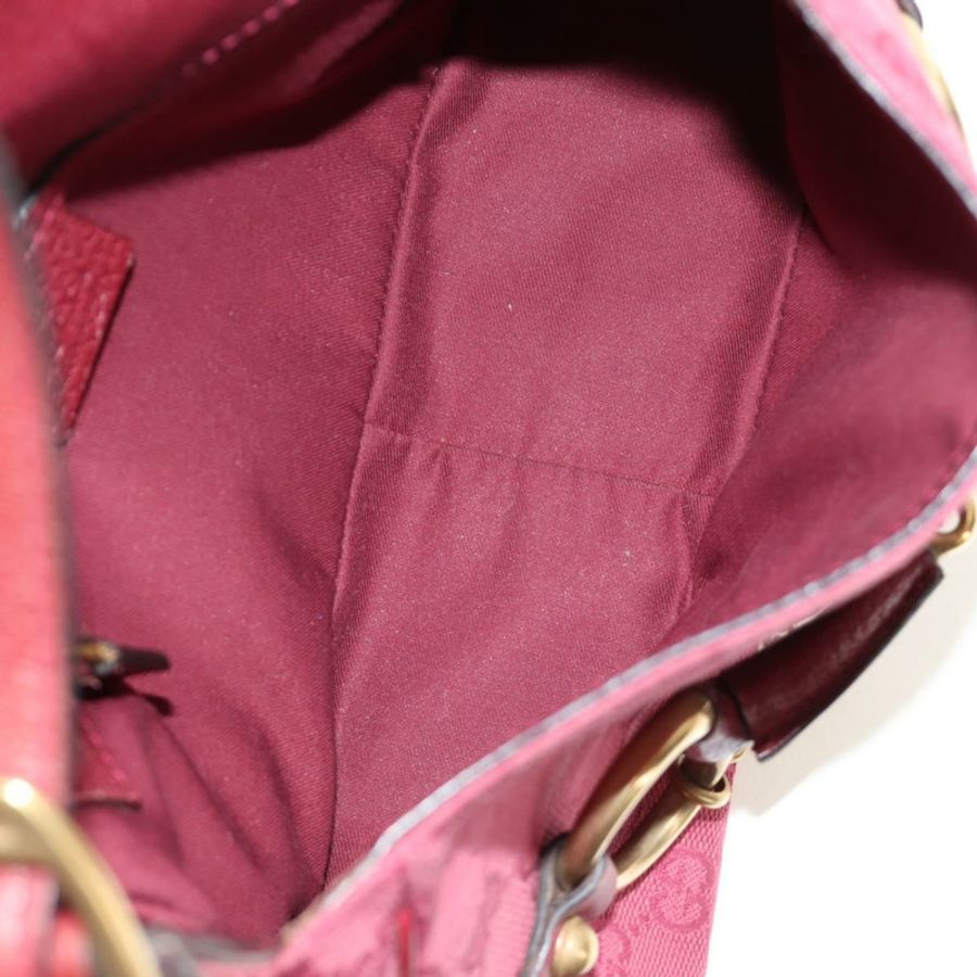 【日本直送】GUCCI GG帆布馬銜扣手提包 粉金 120984 正品 189295V-9