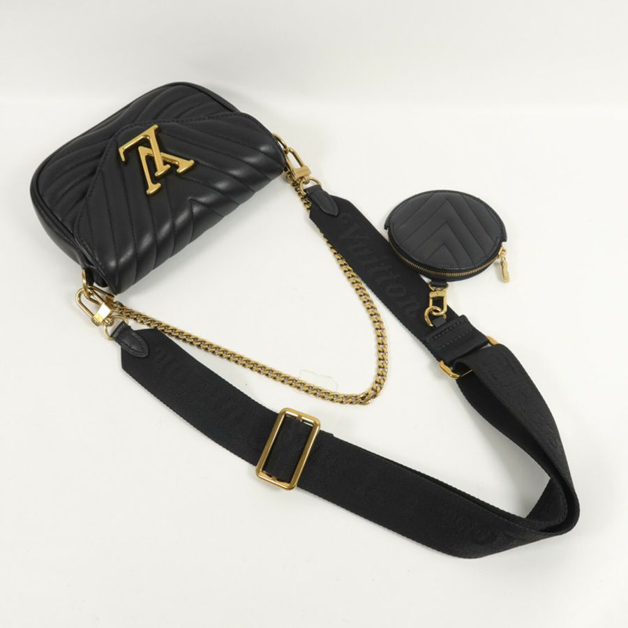 LOUIS VUITTON 牛皮皮革New Wave手挽肩背兩用袋-9