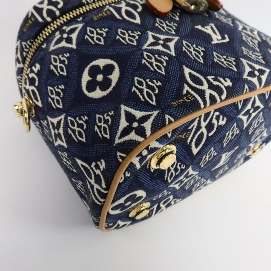 LOUIS VUITTON Monogram Jacquard Since 1854 Vanity PM手挽肩背兩用袋-10
