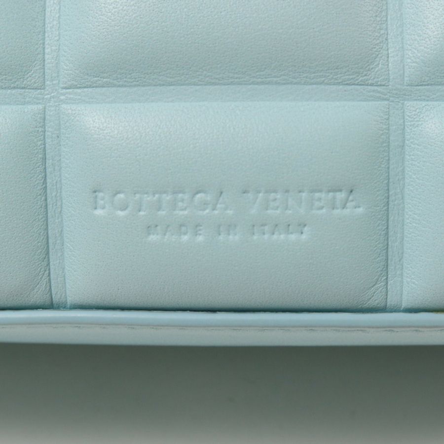 BOTTEGA VENETA 羊皮皮革Moon Padded鏈帶肩背袋-14