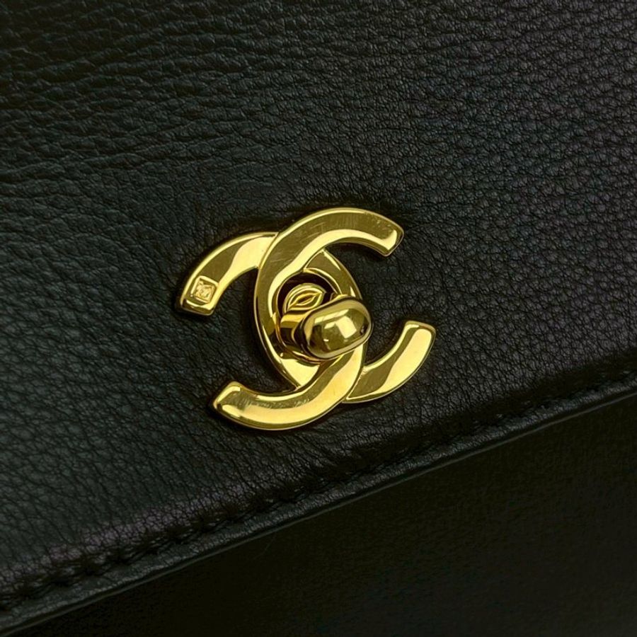 CHANEL VINTAGE 翻蓋包 保卡款-8