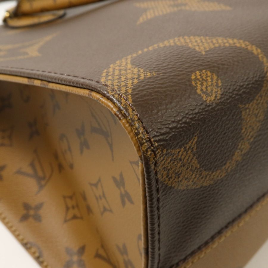LOUIS VUITTON Monogram Giant On The Go MM手挽肩背兩用袋-9