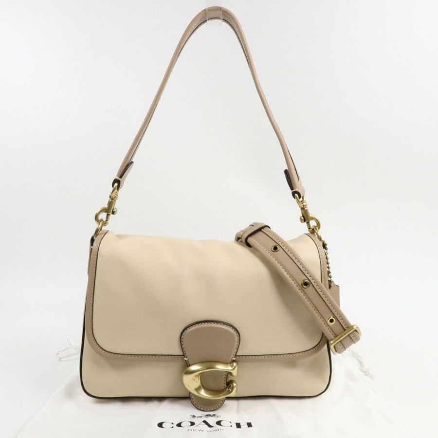 COACH 牛皮皮革Shoulder Bag肩背袋-7