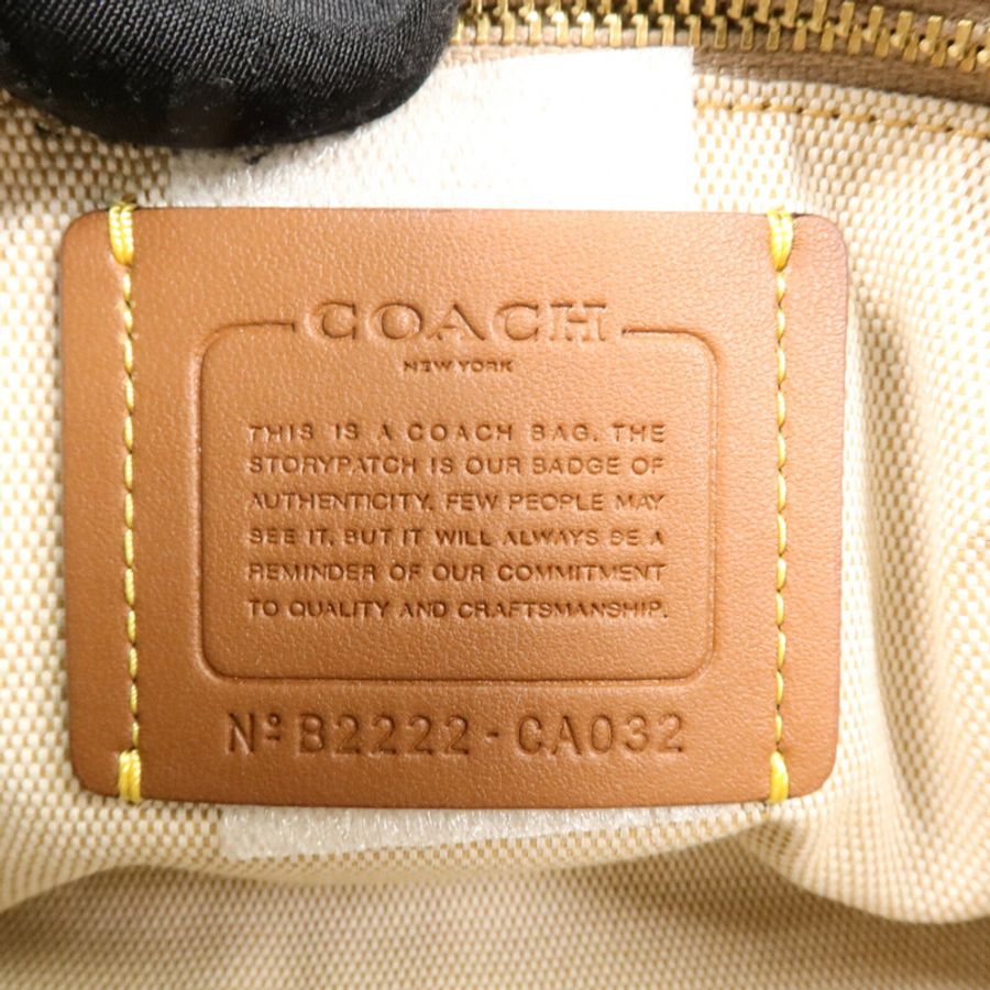 COACH 藤料Shoulder Bag肩背袋-5