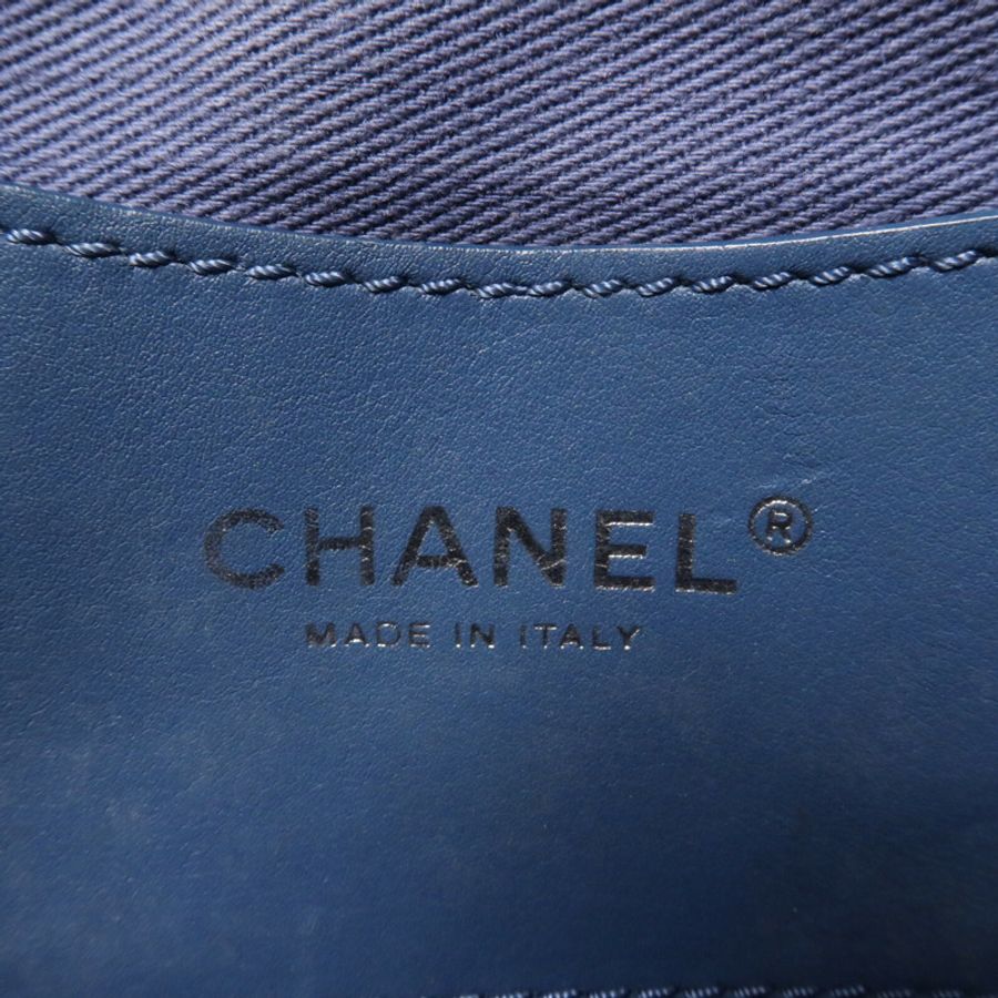 CHANEL 牛皮皮革Chain Shoulder Bag手挽肩背兩用袋-5