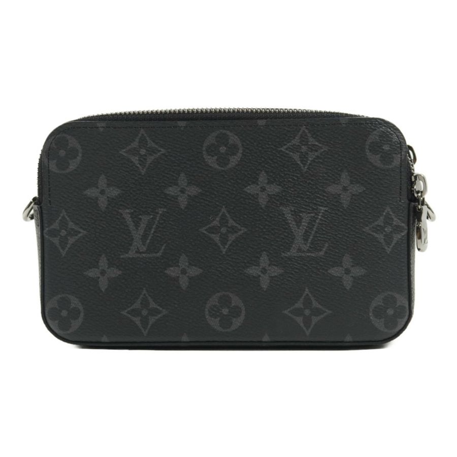 LOUIS VUITTON Monogram Eclipse Alpha肩背袋-1