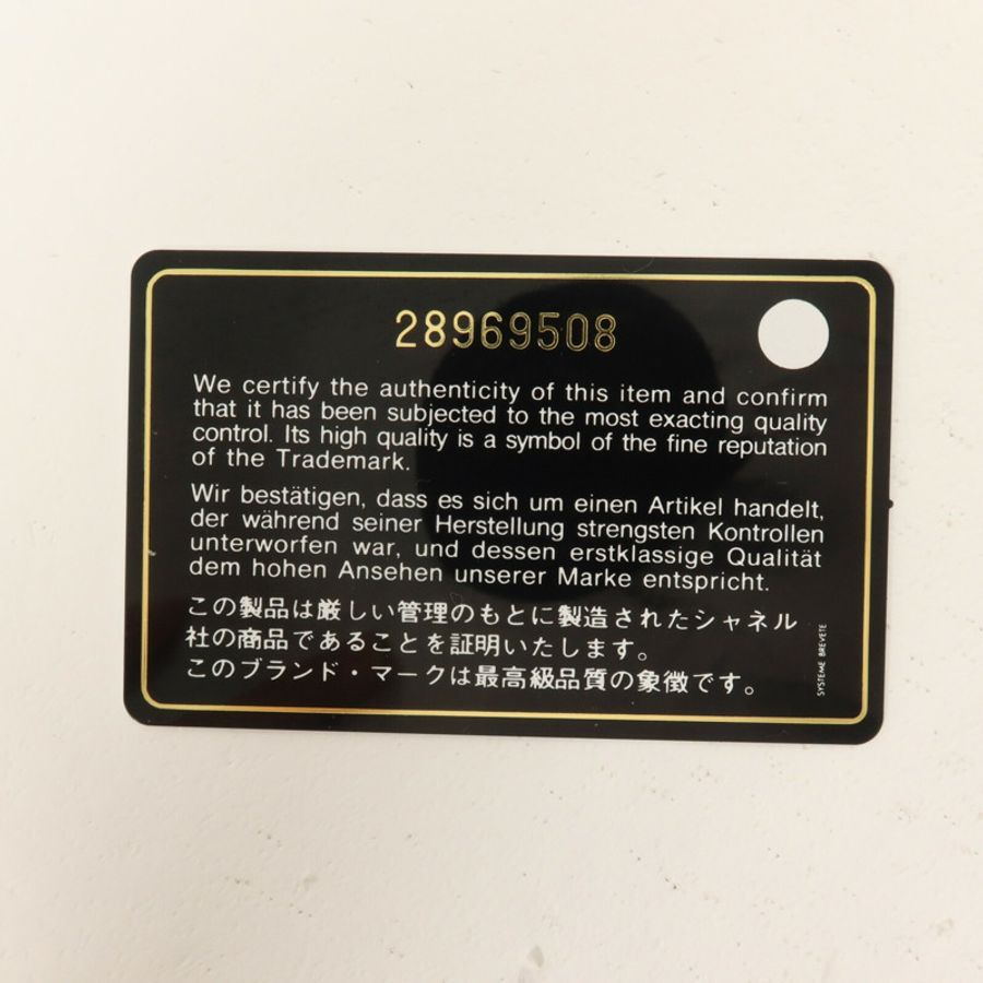 CHANEL 牛皮皮革WOC Wallet On Chain鏈帶肩背袋-9