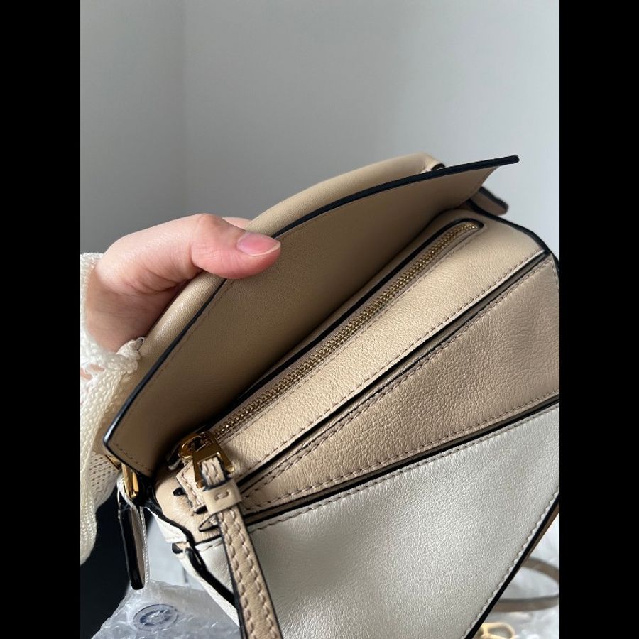 LOEWE羅意威mini puzzle,三拼色配色耐看-6