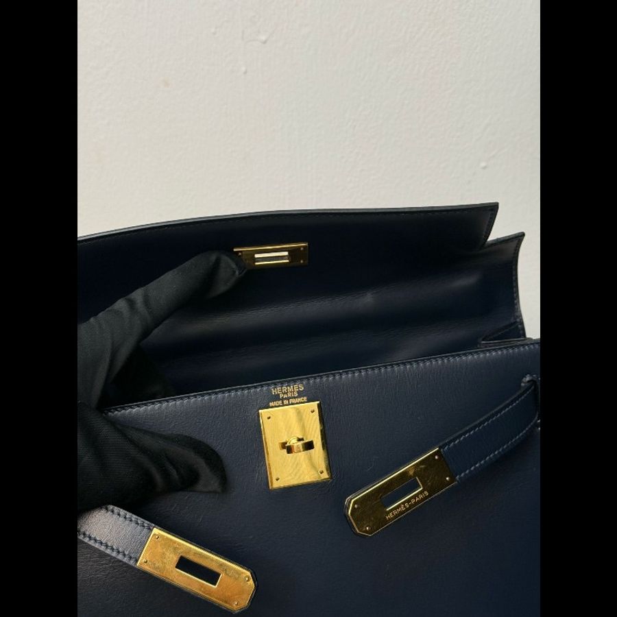 Hermes Kelly28
深海蓝box皮-13