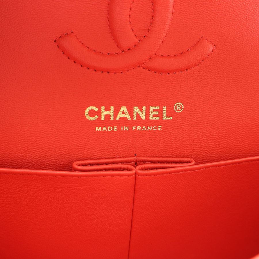 Coco 23 肩背包 粉色 荔枝紋 菱格紋牛皮 銀扣【CHANEL 香奈兒】 A01113-3
