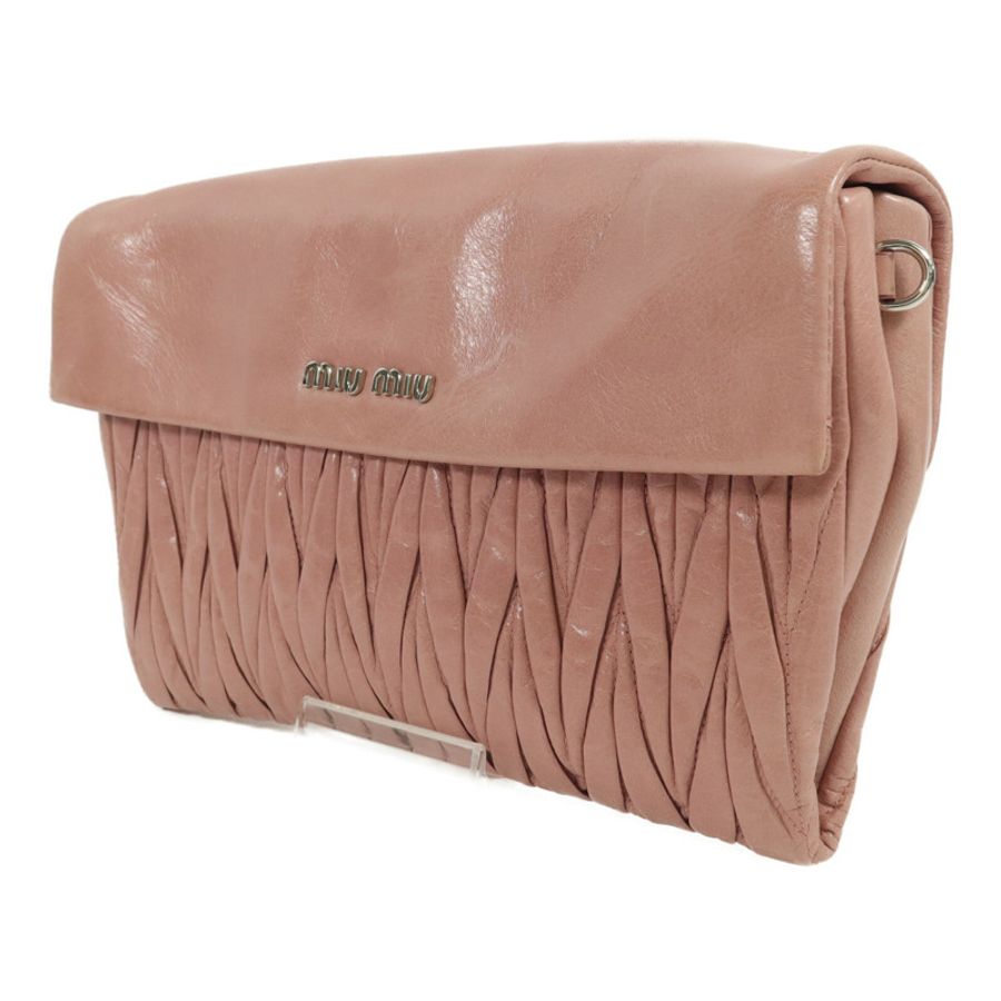 Miu Miu 牛皮皮革Shoulder Bag肩背袋-2