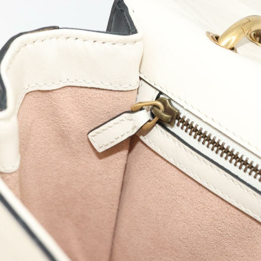 【日本直送】GUCCI Queen Margaret Bee 皮革手袋 黑色金色 476542 正品 bs35819V-21