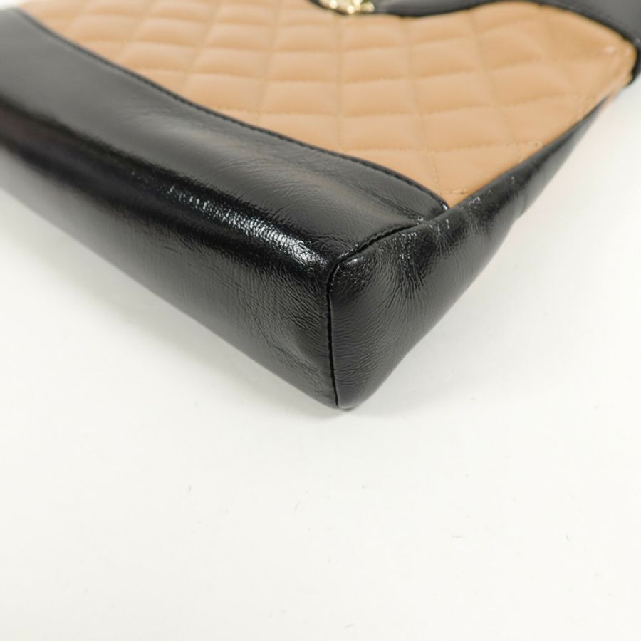 CHANEL 牛皮皮革31 Mini Shopping Bag鏈帶肩背袋-11