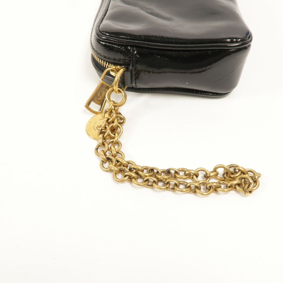 SAINT LAURENT 漆皮皮革Patent Belle De Jour手拿包-15