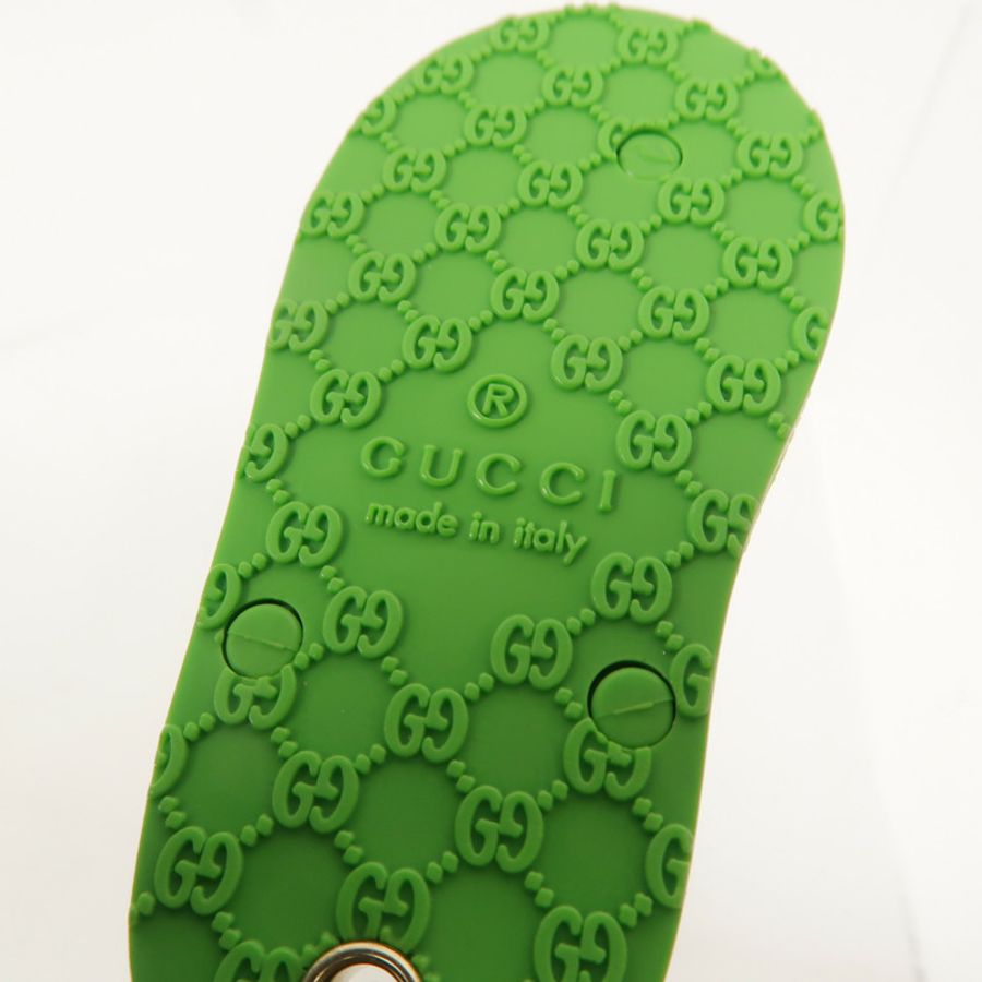 GUCCI 橡膠/金屬Flip Flop Bag Charm掛飾-4