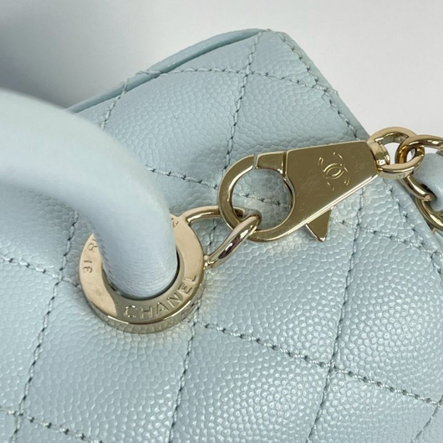CHANEL COCO HANDLE 中號 芯片款-18