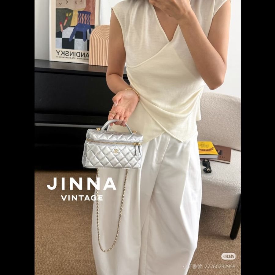 Chanel香奈兒 26A銀色金扣
荔枝皮lp飯盒包
99新✨️-0