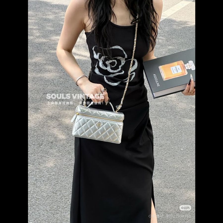 Chanel香奈兒 26A銀色金扣
荔枝皮lp飯盒包
99新✨️-1