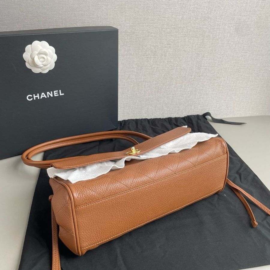 Chanel香奈兒 26S法棍焦糖色荔枝皮金扣
全新✨️-7