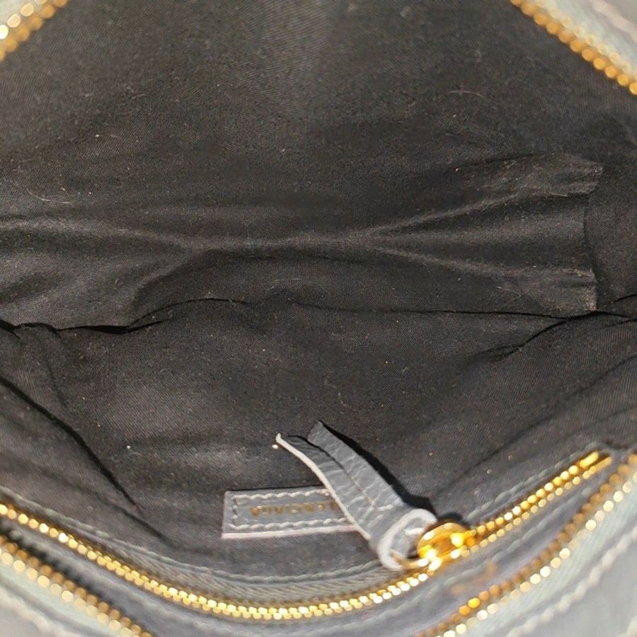 BALENCIAGA Classic City mini 灰色羊皮肩背包 斜背包-5