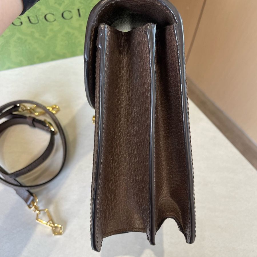 古馳Gucci Ophidia老花郵差包 黑標035-4