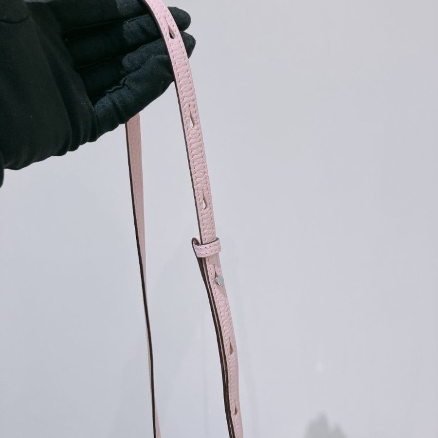 TK2092 Delvaux 德爾沃迷你兩用包包 Pin Mini Bucket Bag Pink x PHW Calfskin-21