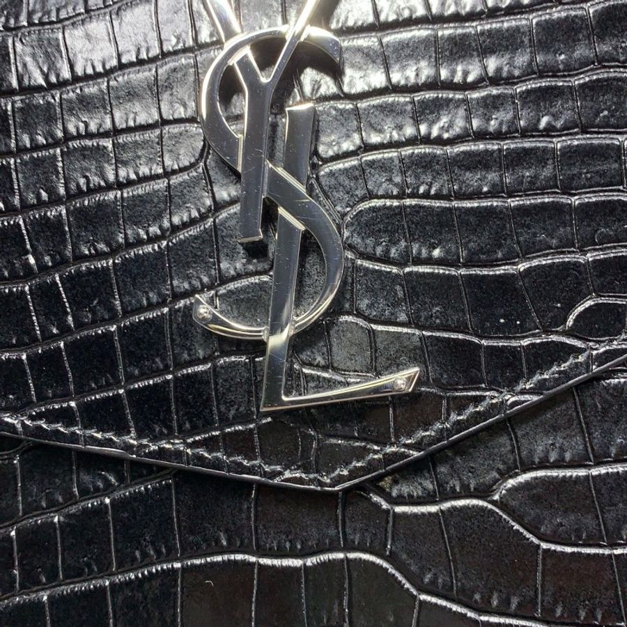 Saint laurent MONOGRAM 黑色 手拿包-7
